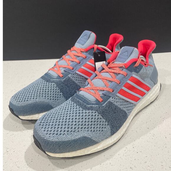 Adidas UltraBoost ST Blue Haze Coral BA7835 women size 12 New NWT - Picture 5 of 13